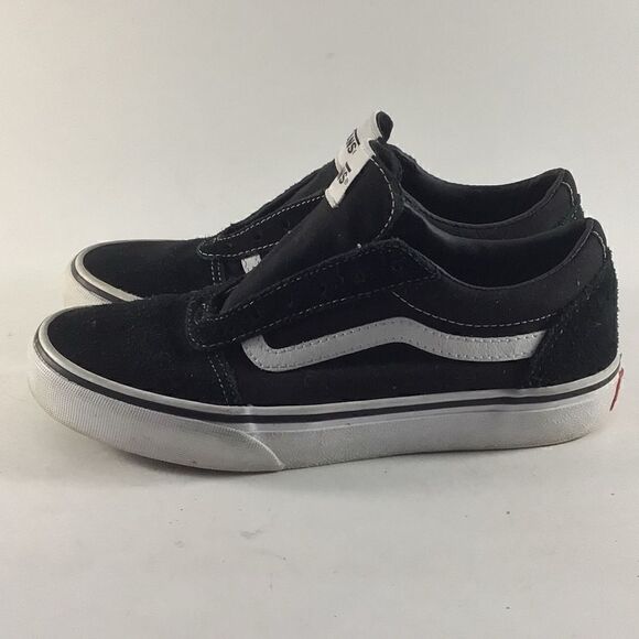 Vans old skool classic womens shoes lace up skate sneakers black size 5.5 500714 - Picture 3 of 8